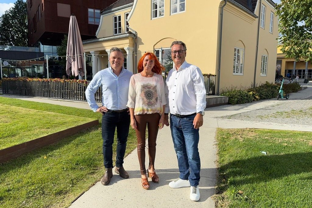 The founders of Periscopify: Erlend Førsund, Caroline Bræin Klette and Thomas Dehli Cleve